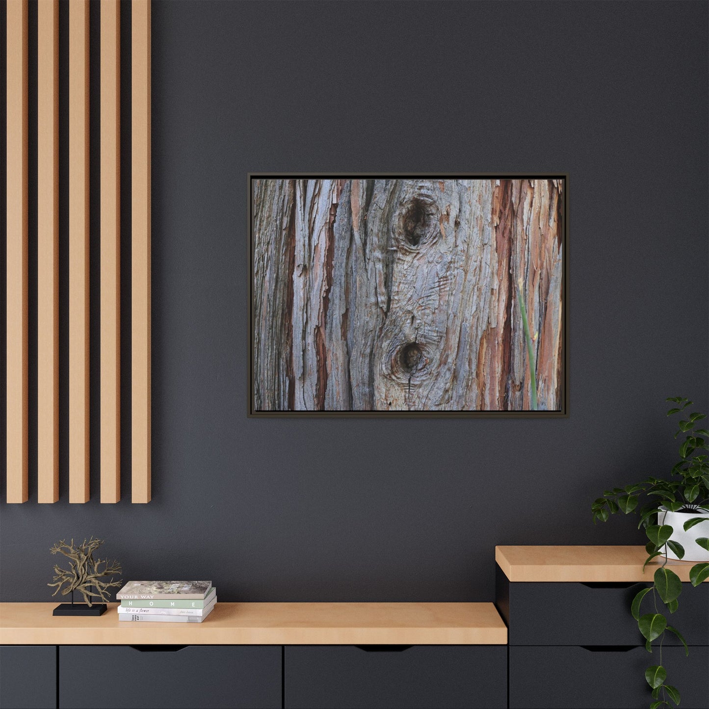 Knotty Nature - Unique Stretched Canvas Wall Art