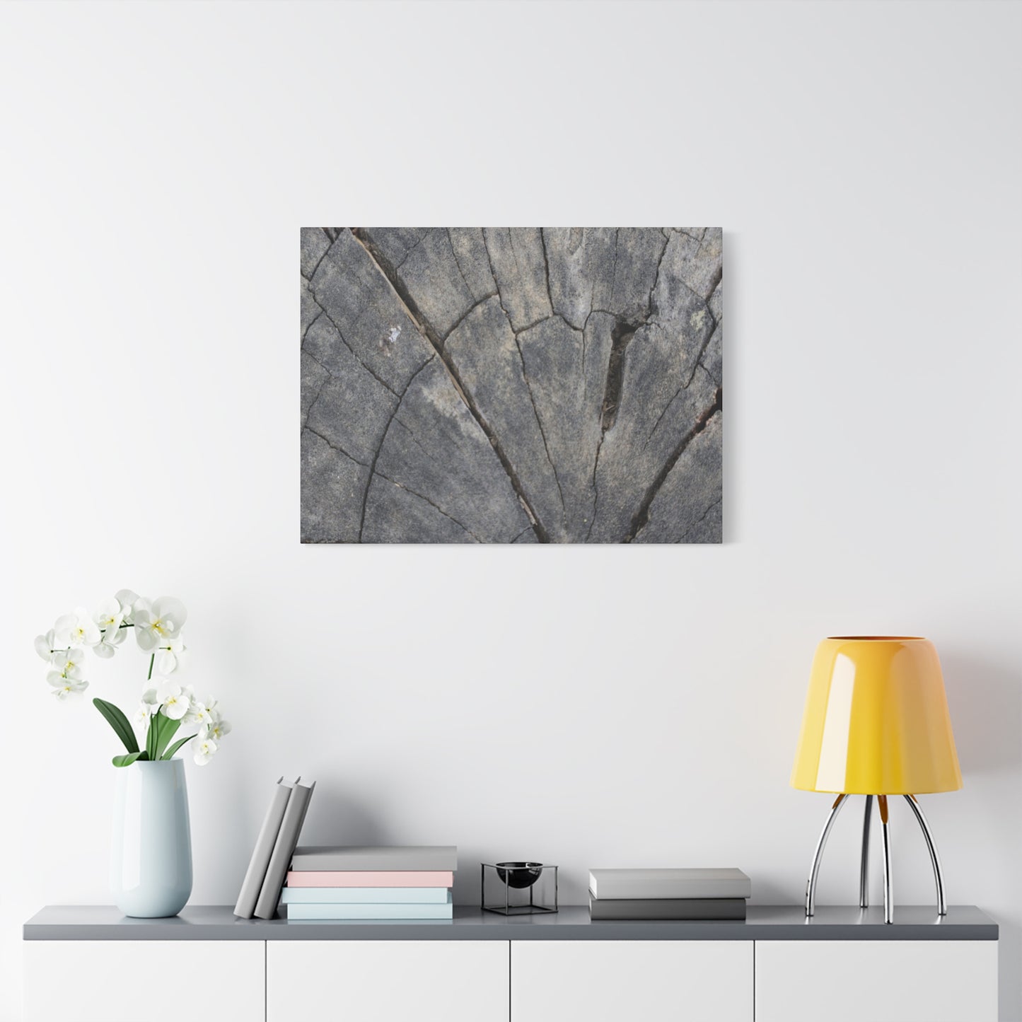 Geological Mosaic - Unique Frameless Canvas Wall Art