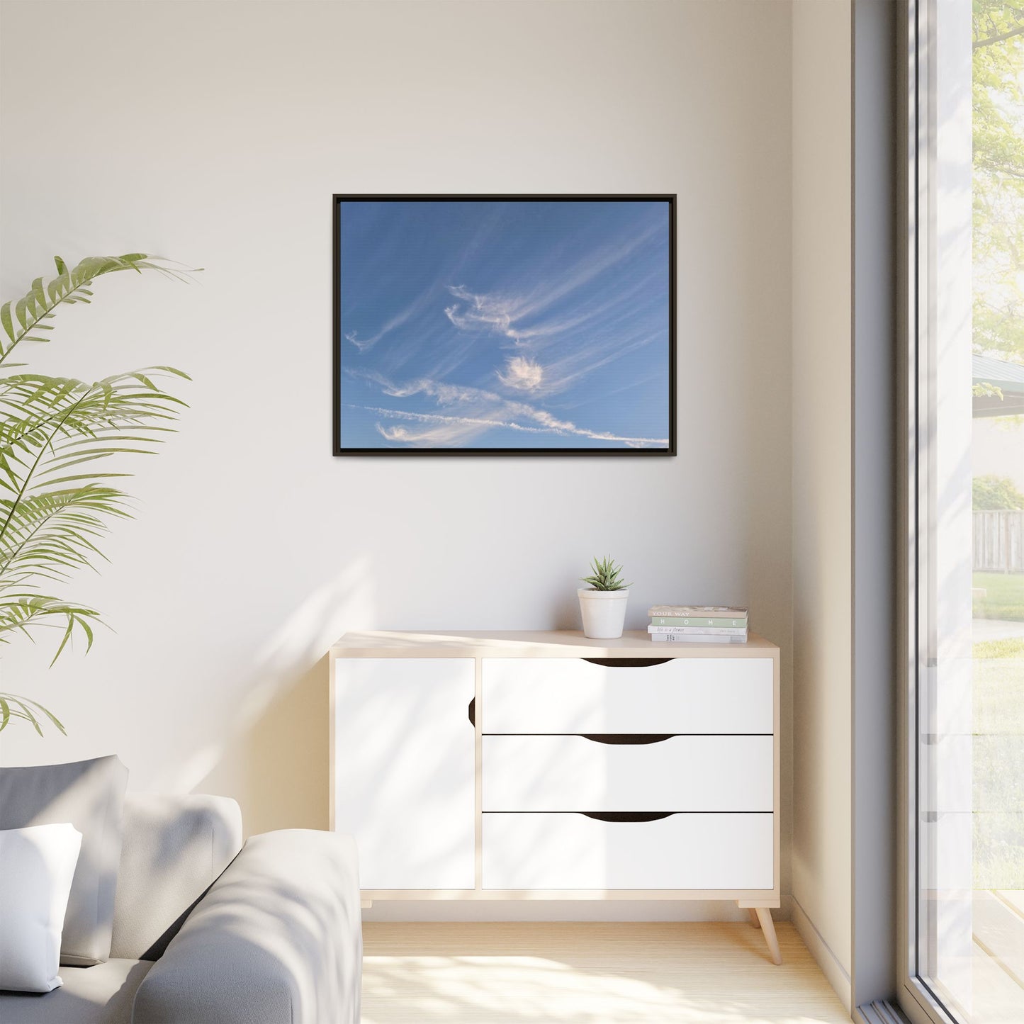 Wispy Dreams - Unique Stretched Canvas Wall Art