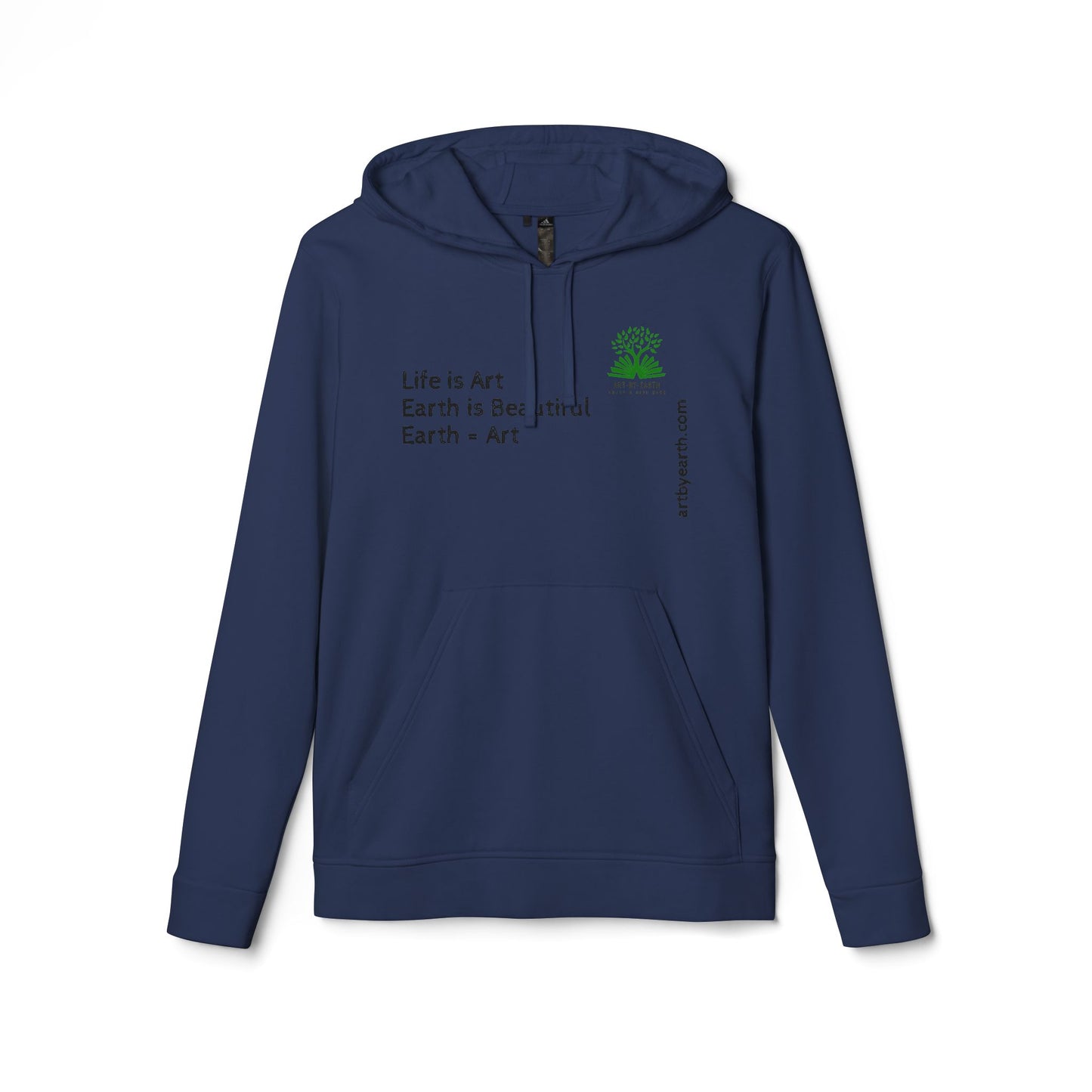 Z - ART BY EARTH HOODIE - adidas Unisex Fleece Hoodie