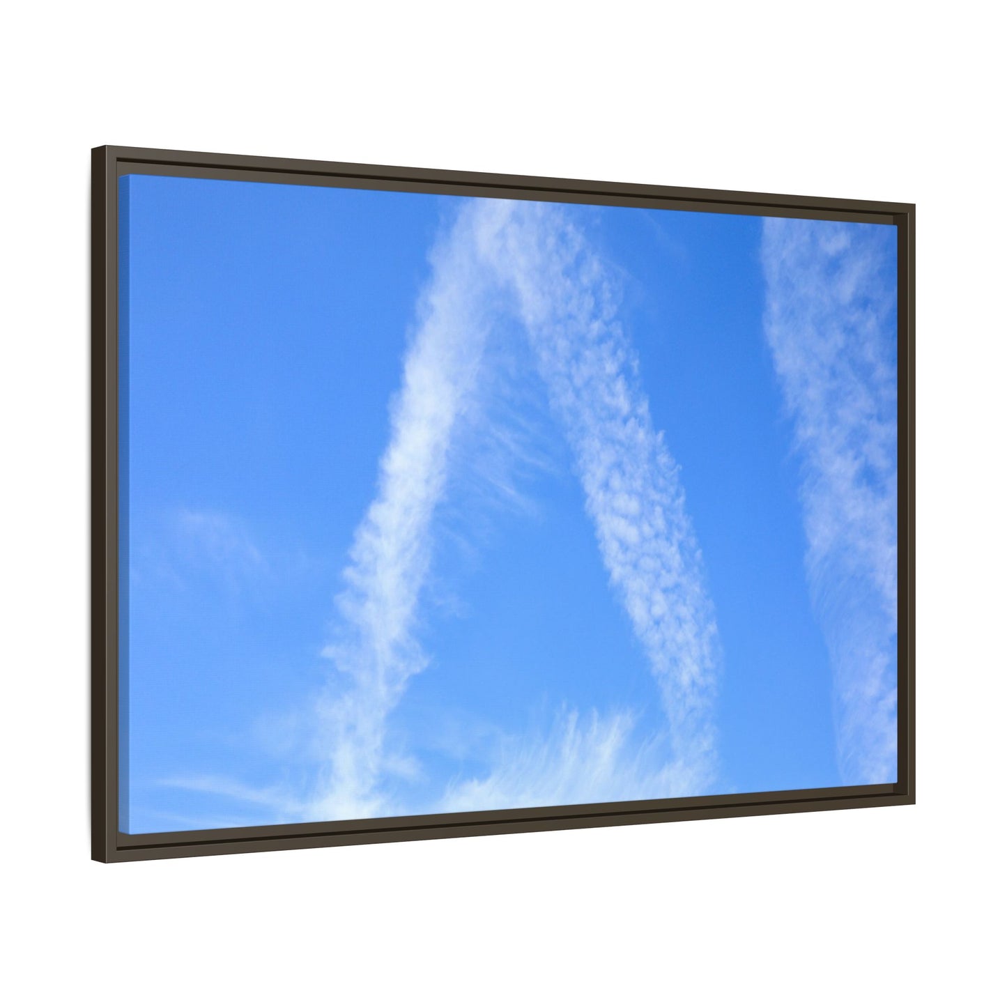 Skyward Whispers - Unique Stretched Canvas Wall Art