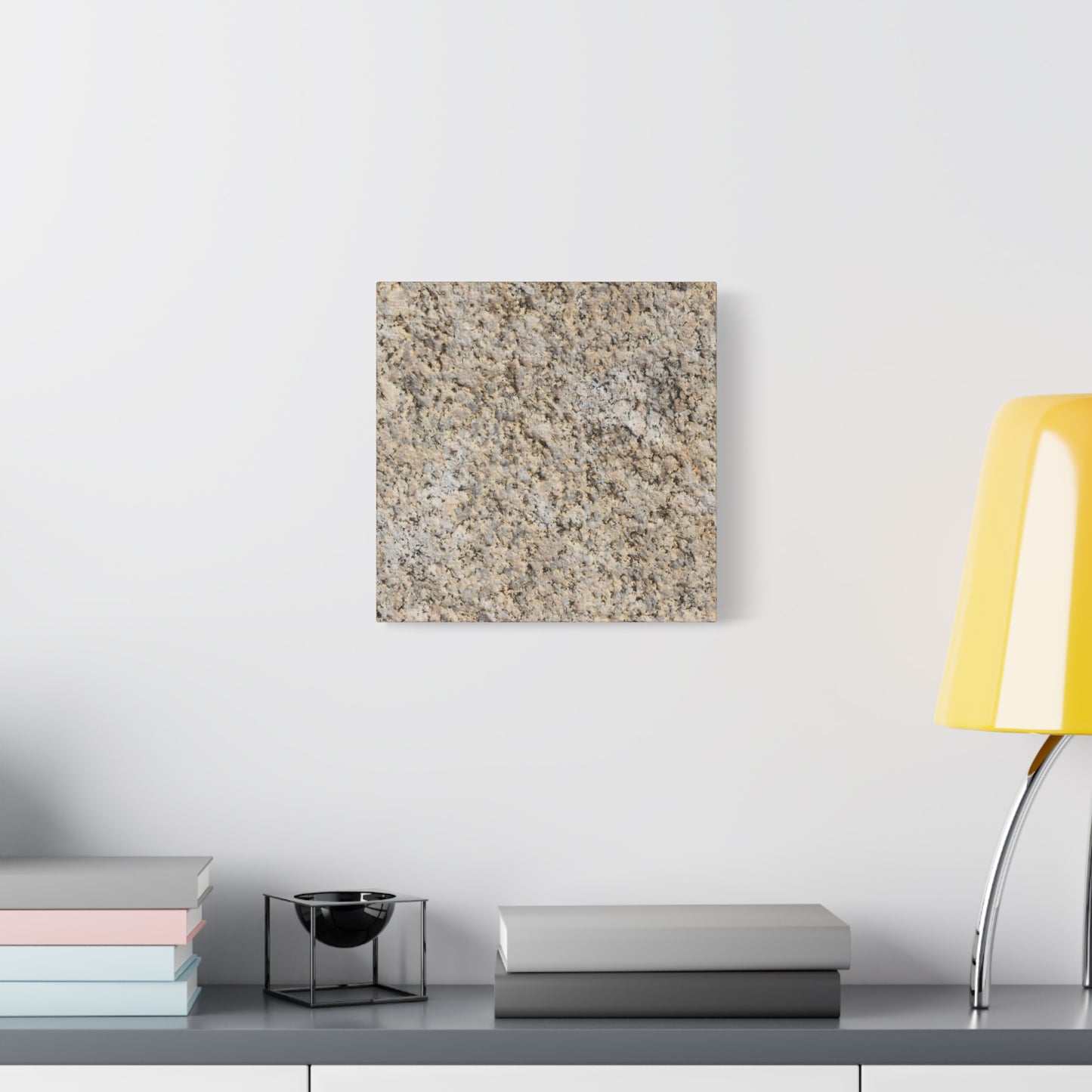 Granular Echoes - Unique Frameless Canvas Wall Art