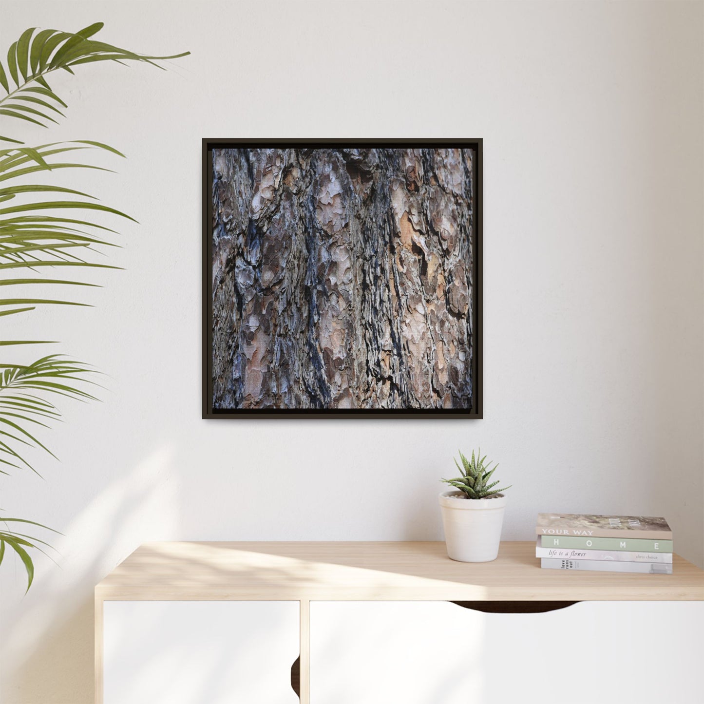 Weathered Patterns - Unique Stretched Canvas Wall Art