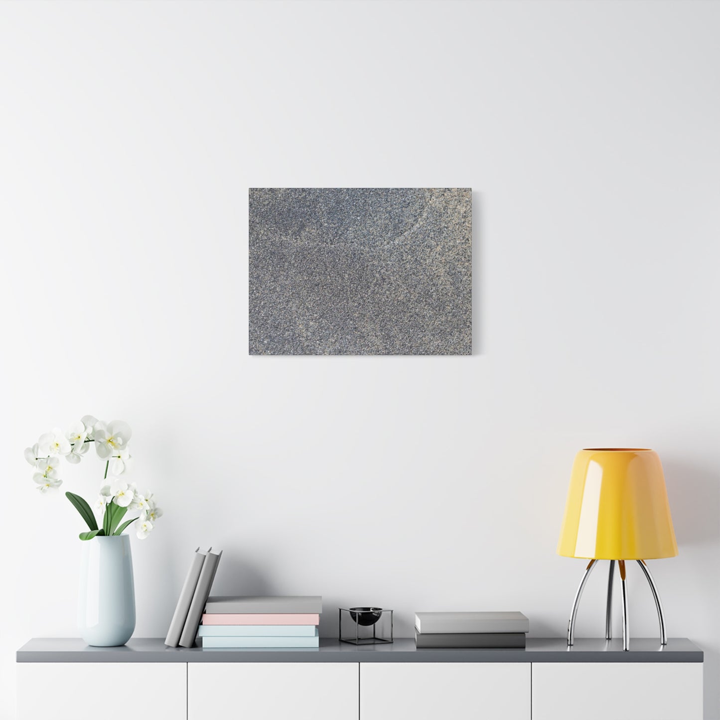 Granite Murmur - Unique Frameless Canvas Wall Art