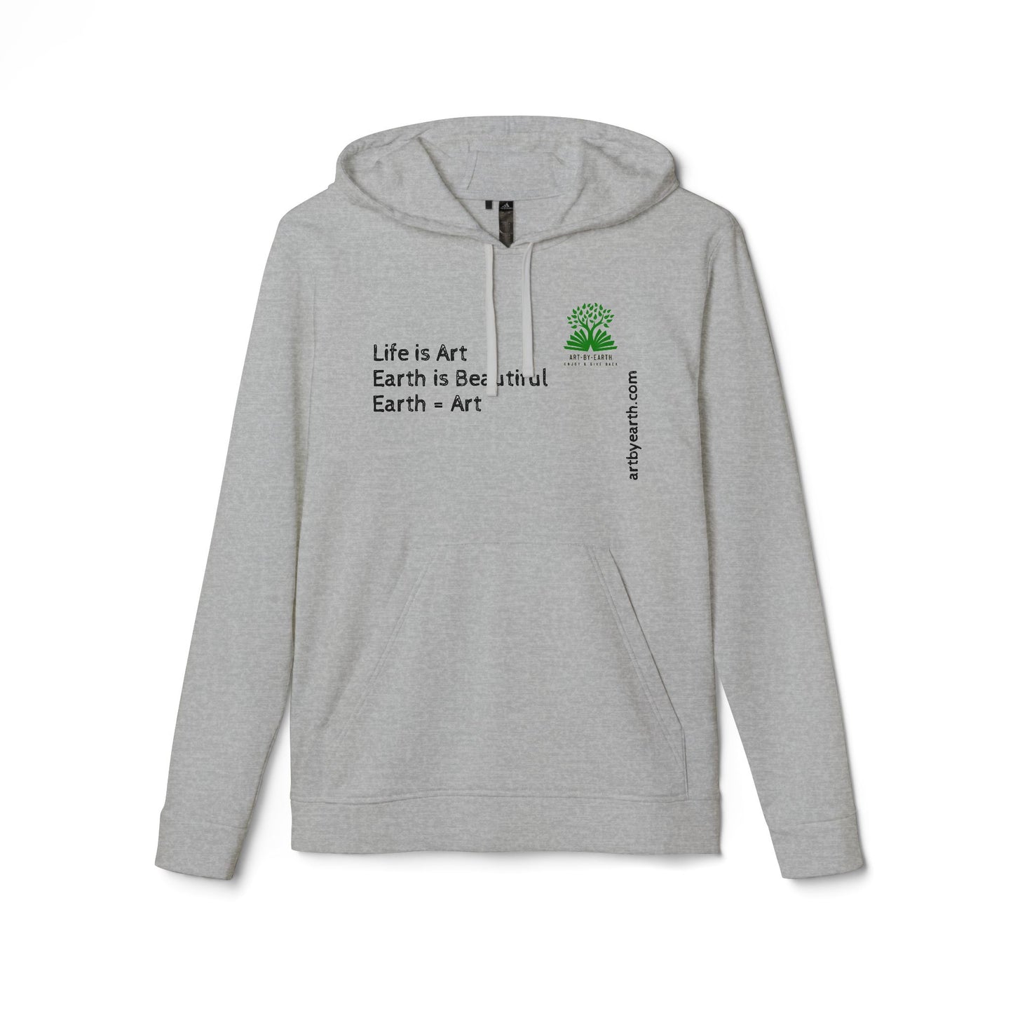 Z - ART BY EARTH HOODIE - adidas Unisex Fleece Hoodie