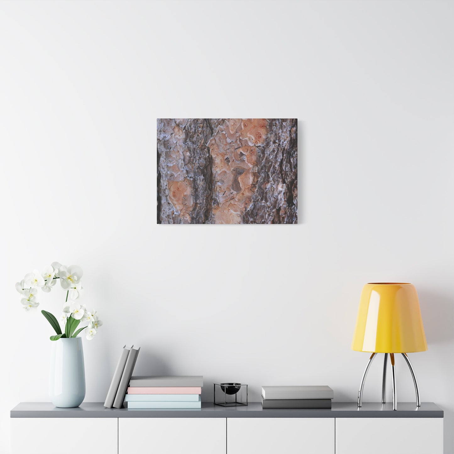 Terracotta Textures - Unique Frameless Canvas Wall Art