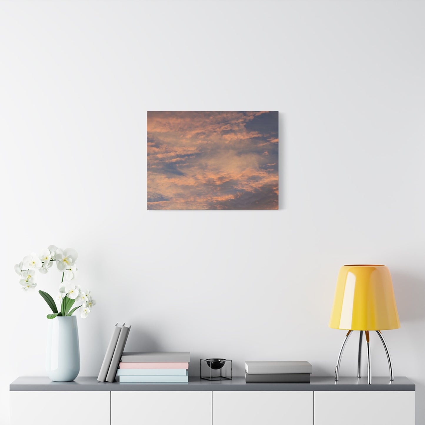 Sunset's Whispers - Unique Frameless Canvas Wall Art