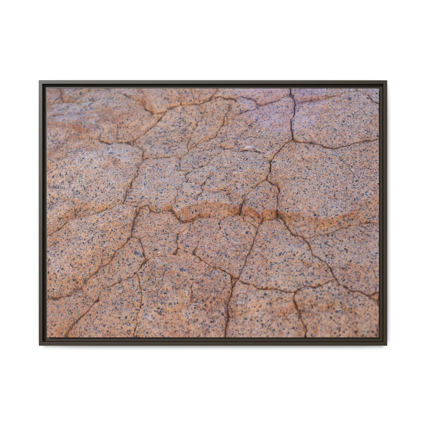 Fragmented Earth - Unique Stretched Canvas Wall Art