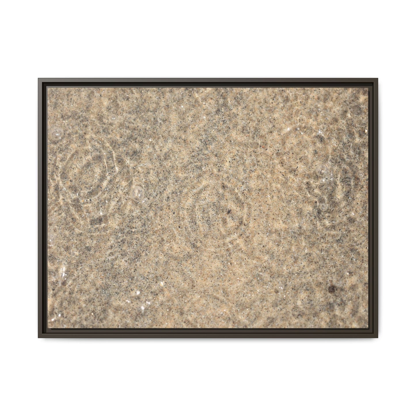 Whispers of Sand - Unique Stretched Canvas Wall Art