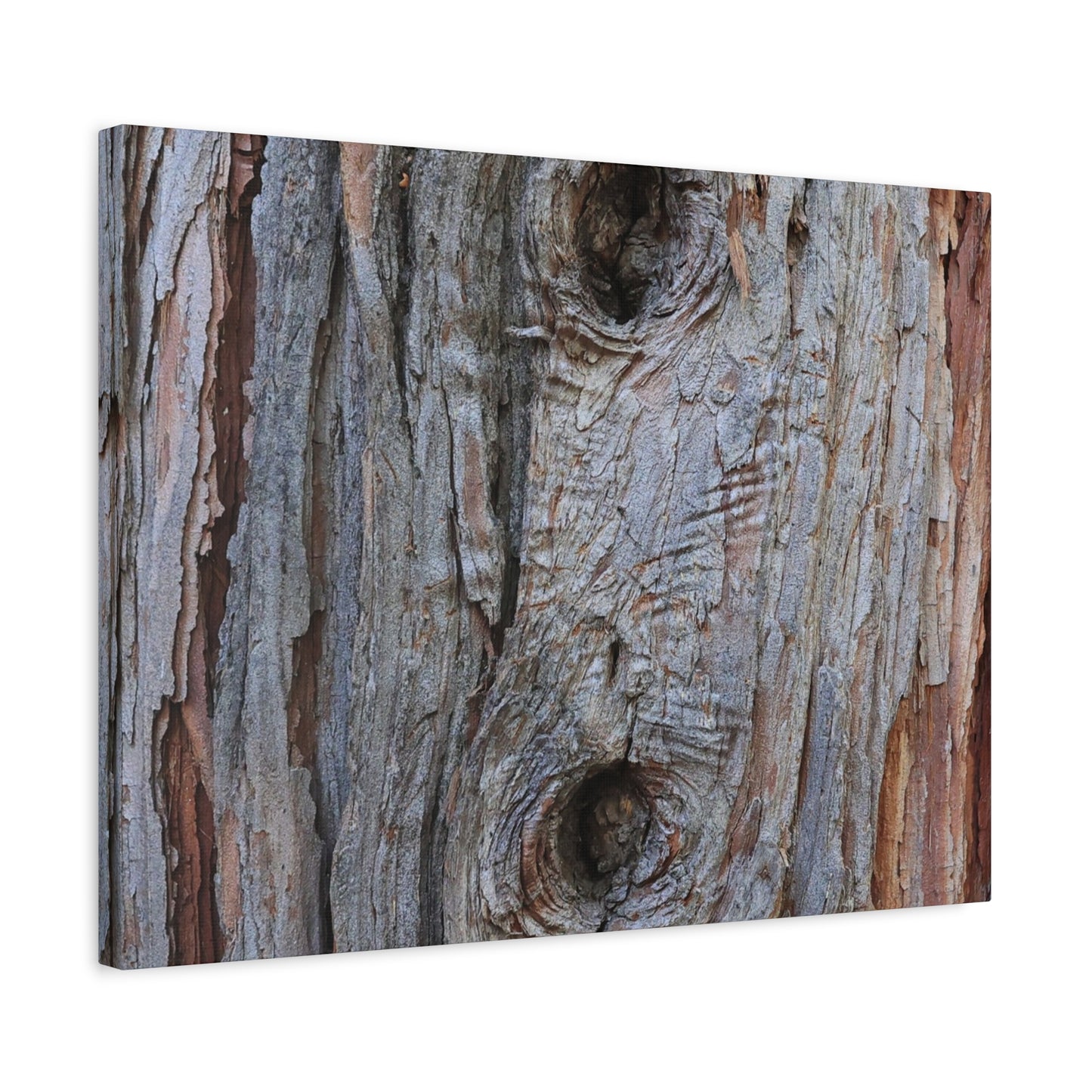 Wooden Memoir - Unique Frameless Canvas Wall Art