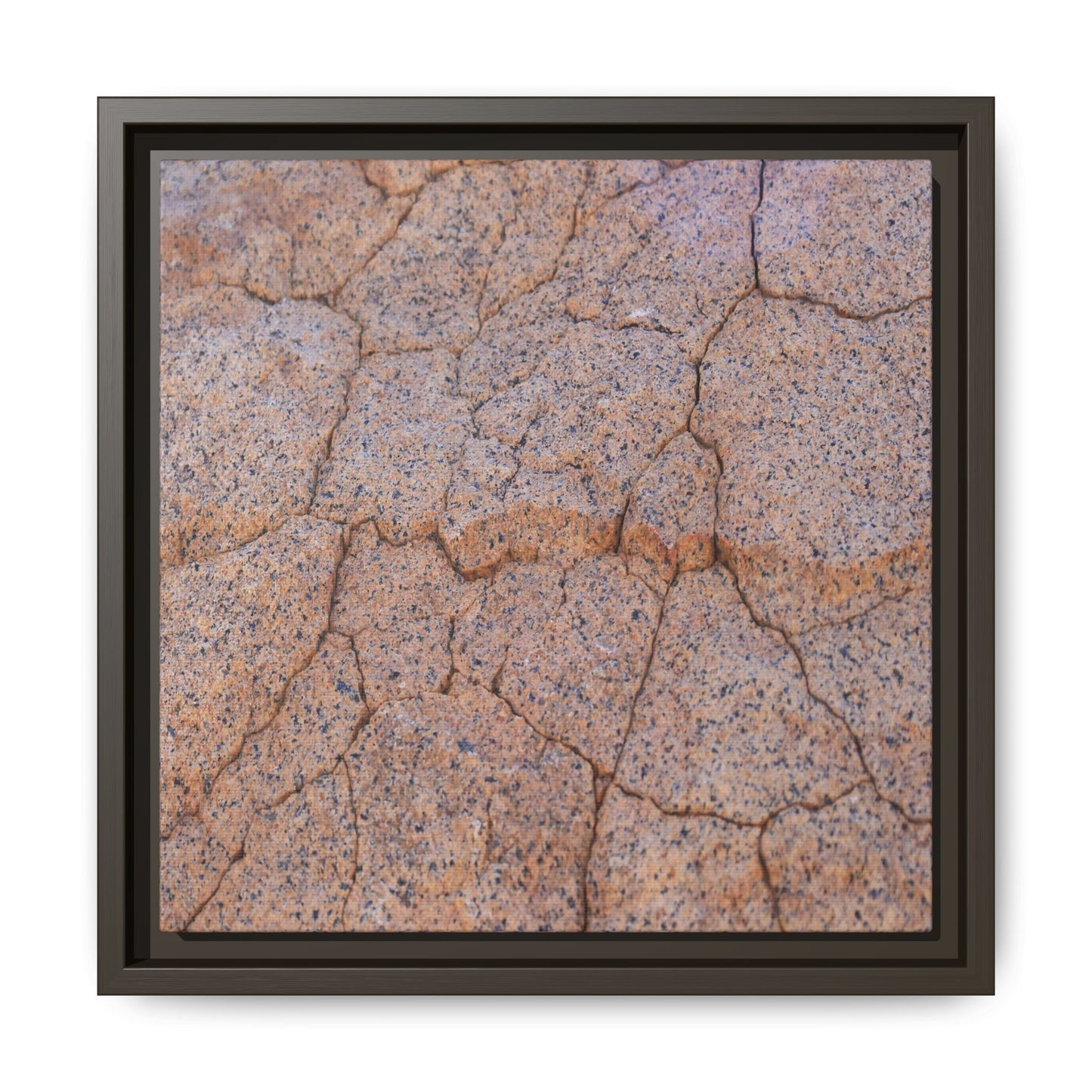 Fragmented Earth - Unique Stretched Canvas Wall Art