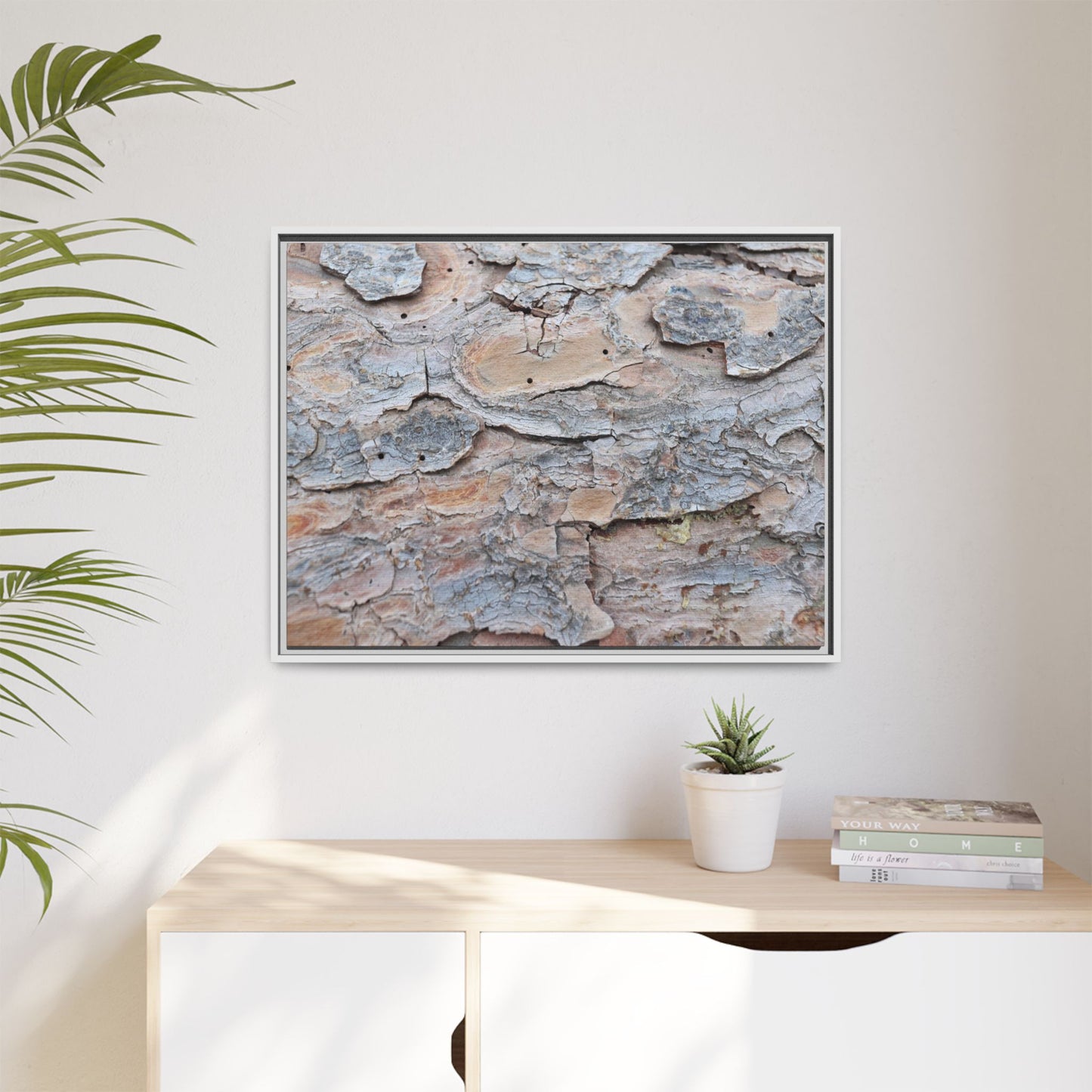 Peeling Memories - Unique Stretched Canvas Wall Art