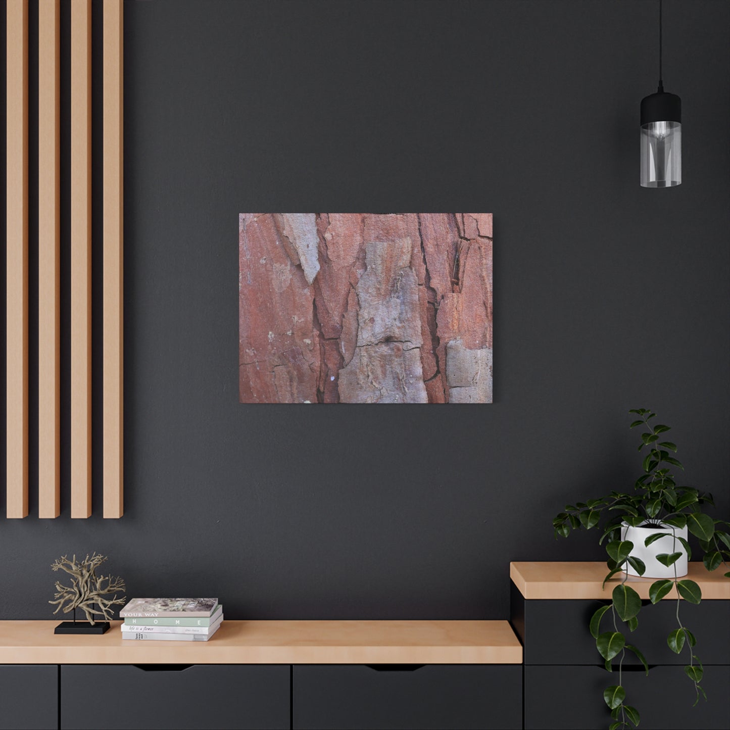 Fractal Rust - Unique Frameless Canvas Wall Art