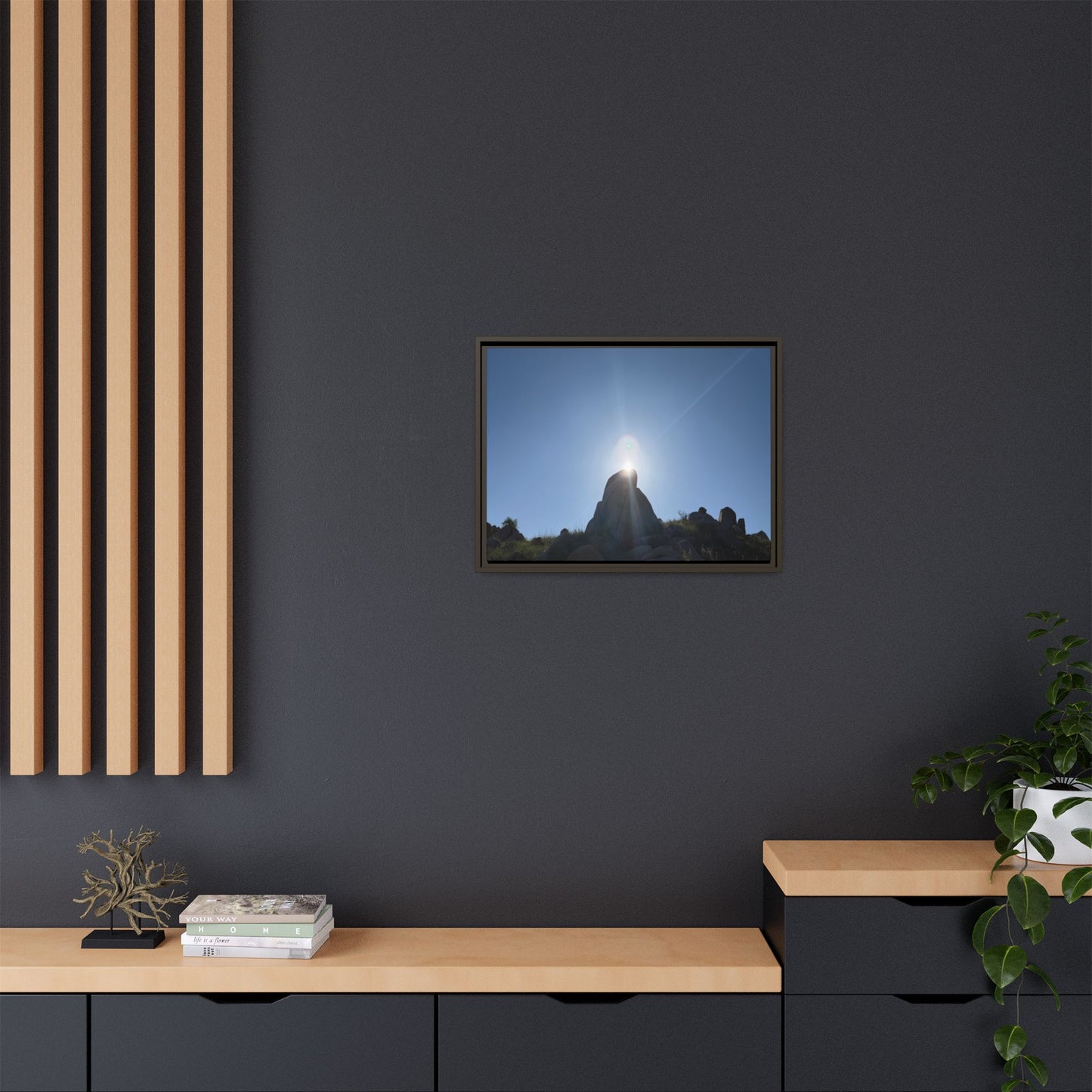 Sunburst - Unique Stretched Canvas Wall Art