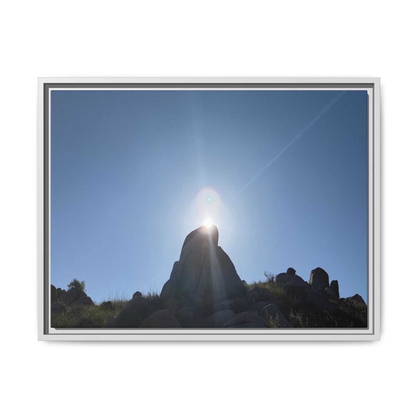 Sunburst - Unique Stretched Canvas Wall Art