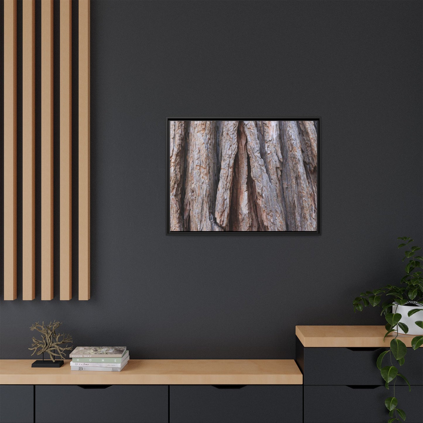 Nature's Sculpture - Unique Stretched Canvas Wall Art