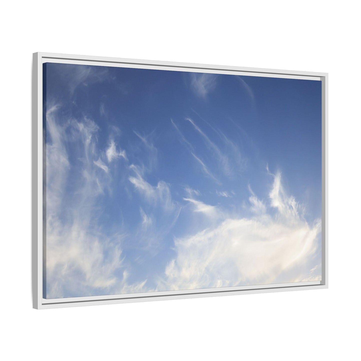 Whispers of Sky - Unique Stretched Canvas Wall Art