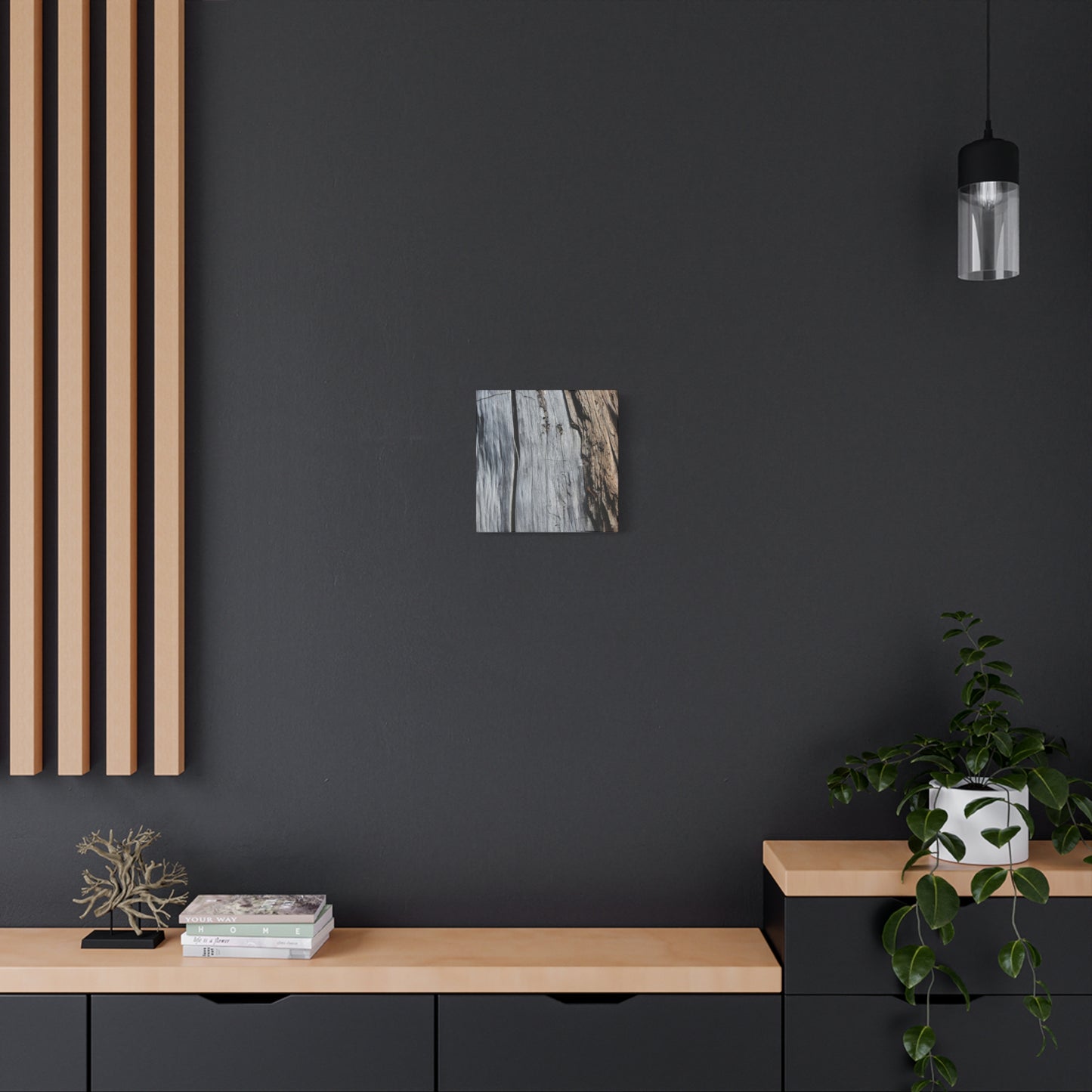 Fracture Lines - Unique Frameless Canvas Wall Art