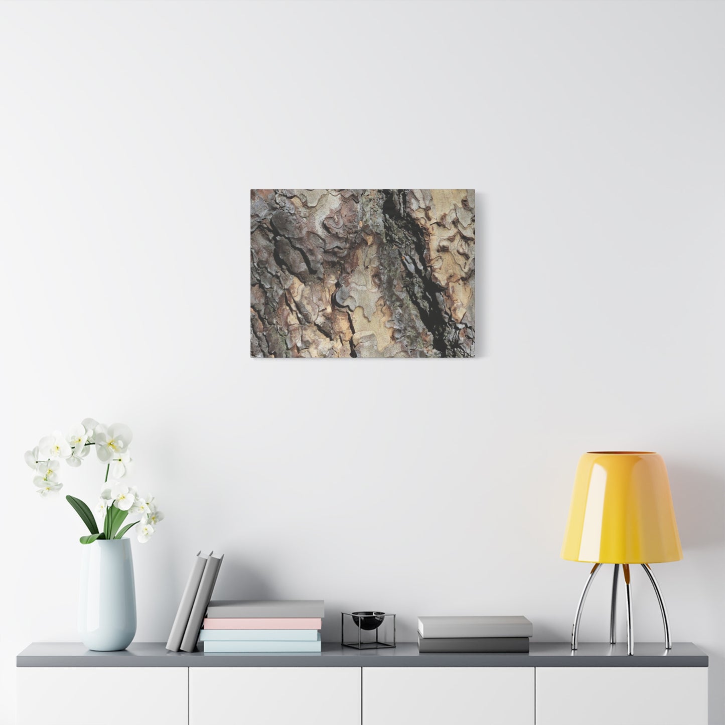 Wooden Labyrinth - Unique Frameless Canvas Wall Art