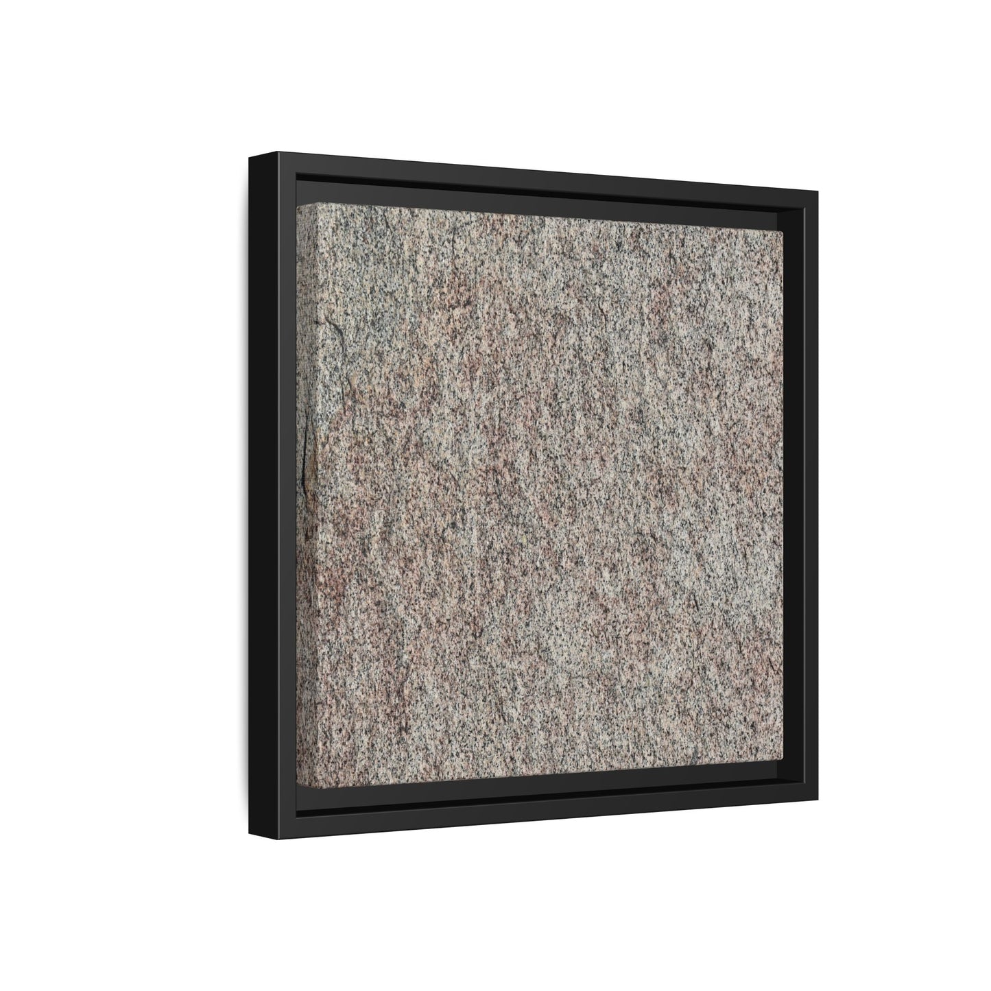Granular Whispers - Unique Stretched Canvas Wall Art