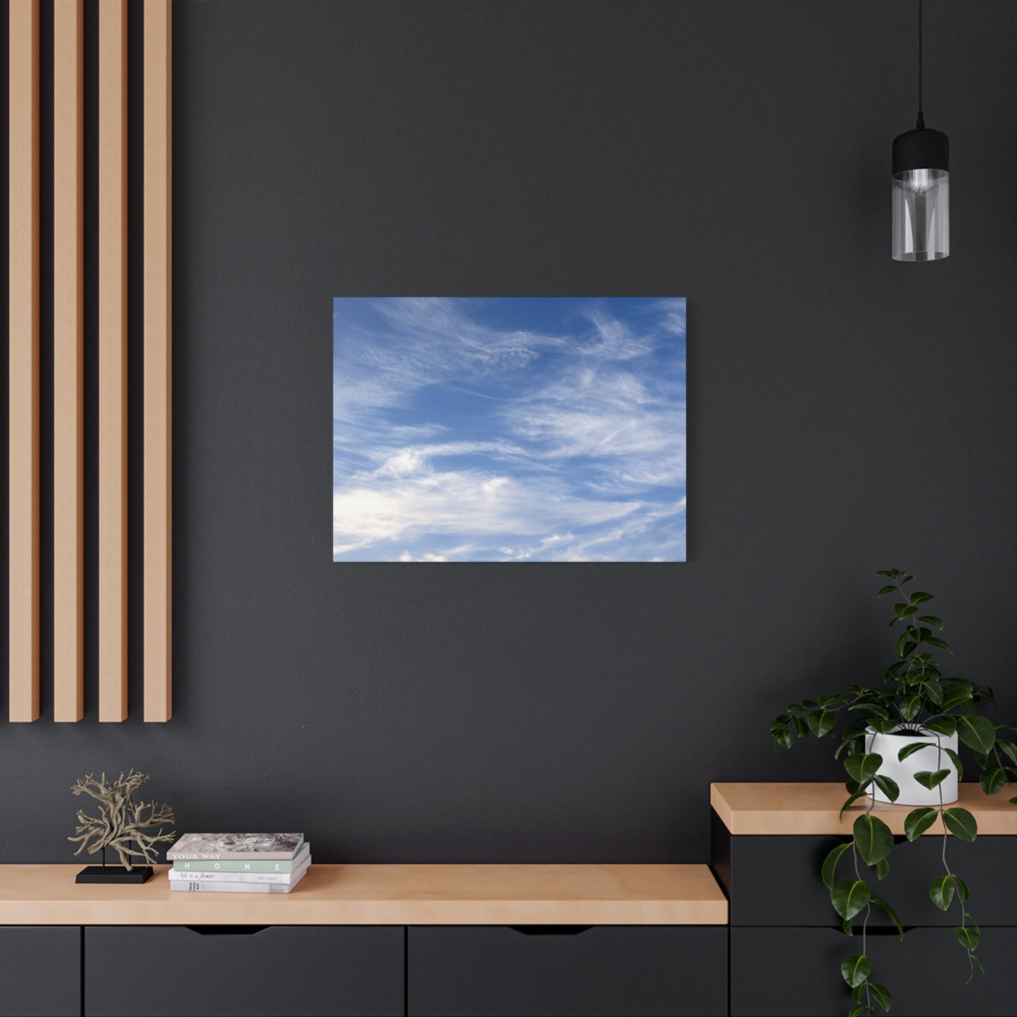 Ethereal Drift - Unique Frameless Canvas Wall Art