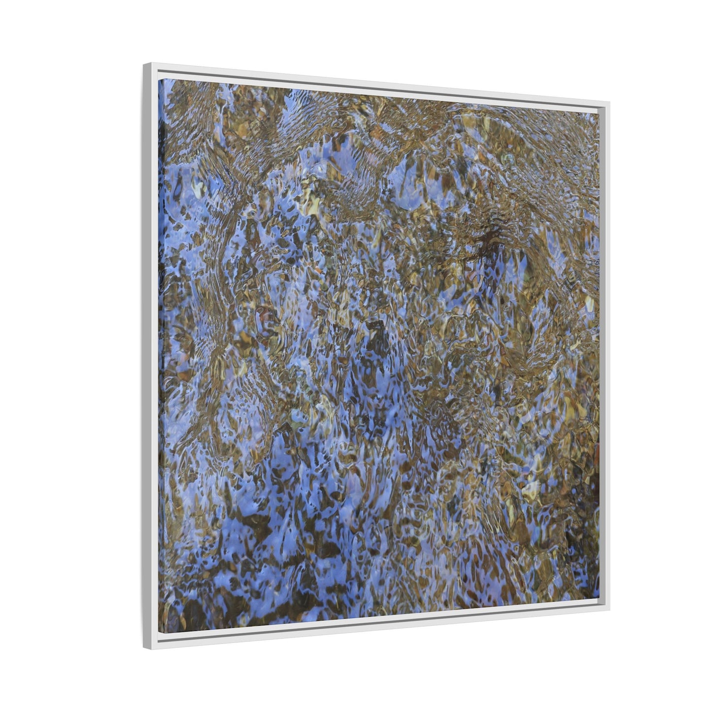 Aquatic Reflections - Unique Stretched Canvas Wall Art