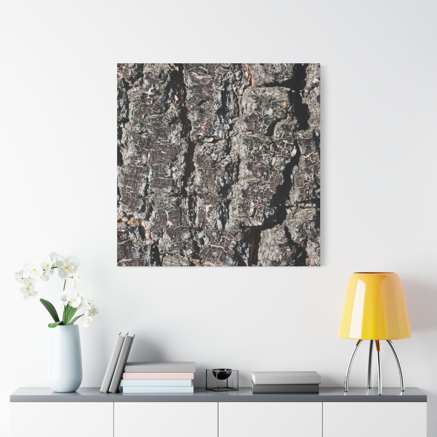 Cracked Skin of Earth - Unique Frameless Canvas Wall Art