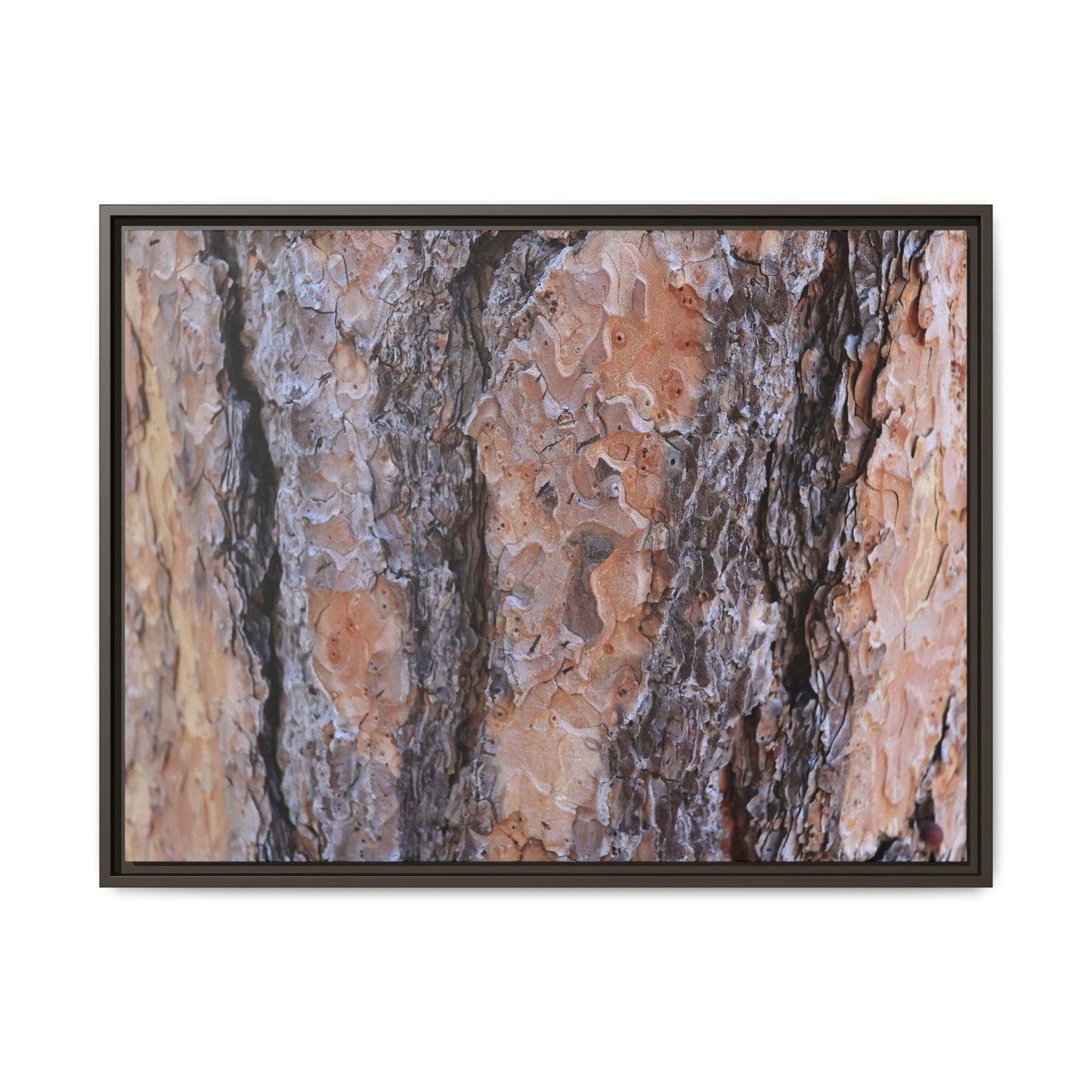 Earthy Embrace - Unique Stretched Canvas Wall Art