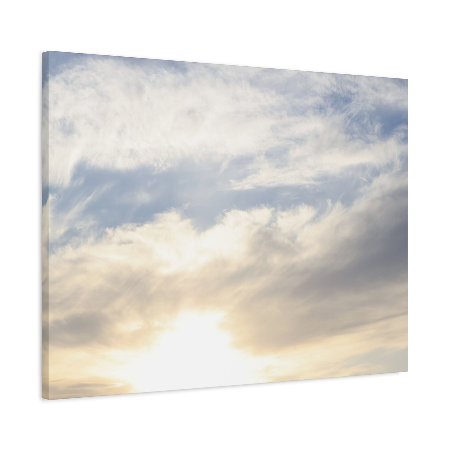 Whispers of Ethereal Light - Unique Frameless Canvas Wall Art