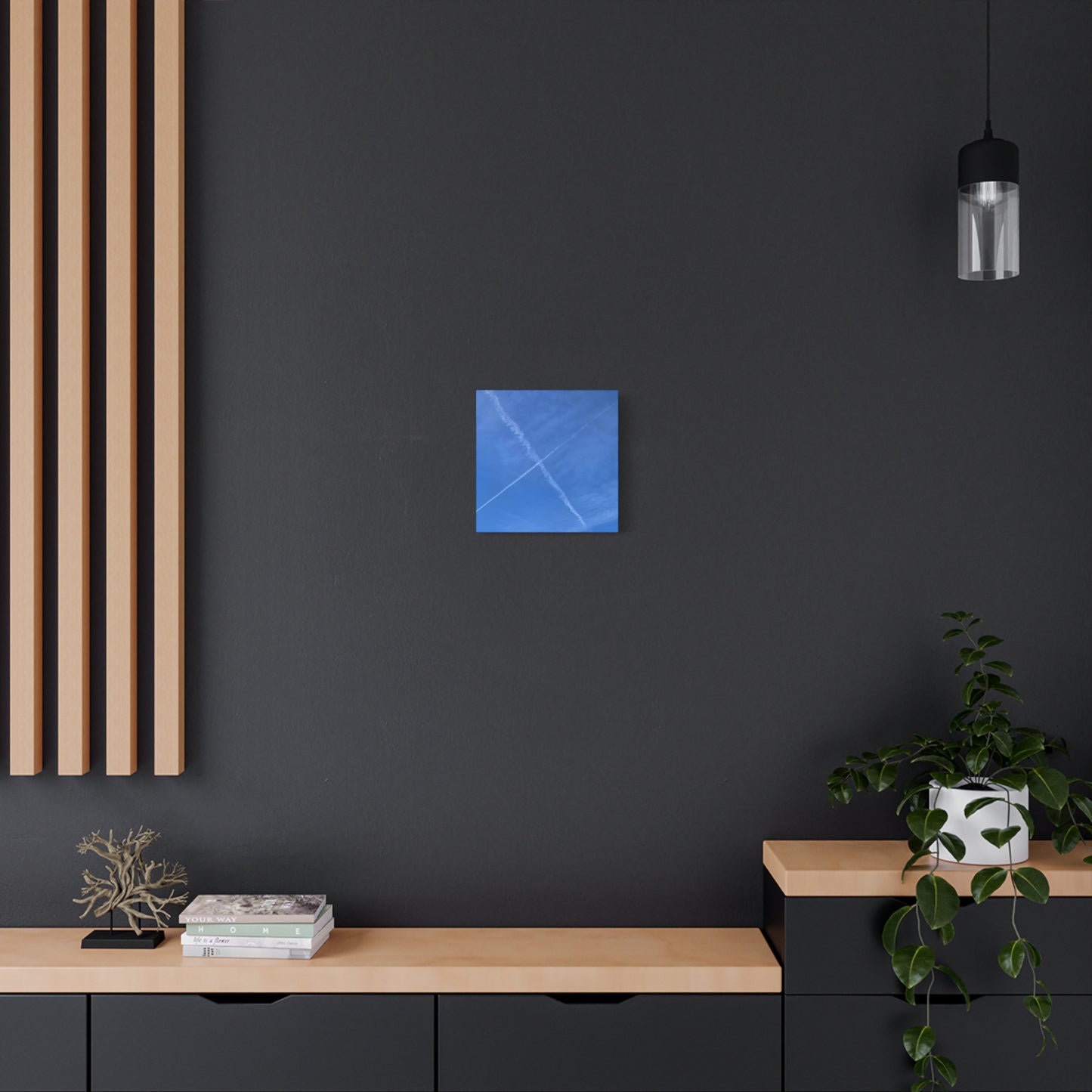 Crossing Paths - Unique Frameless Canvas Wall Art