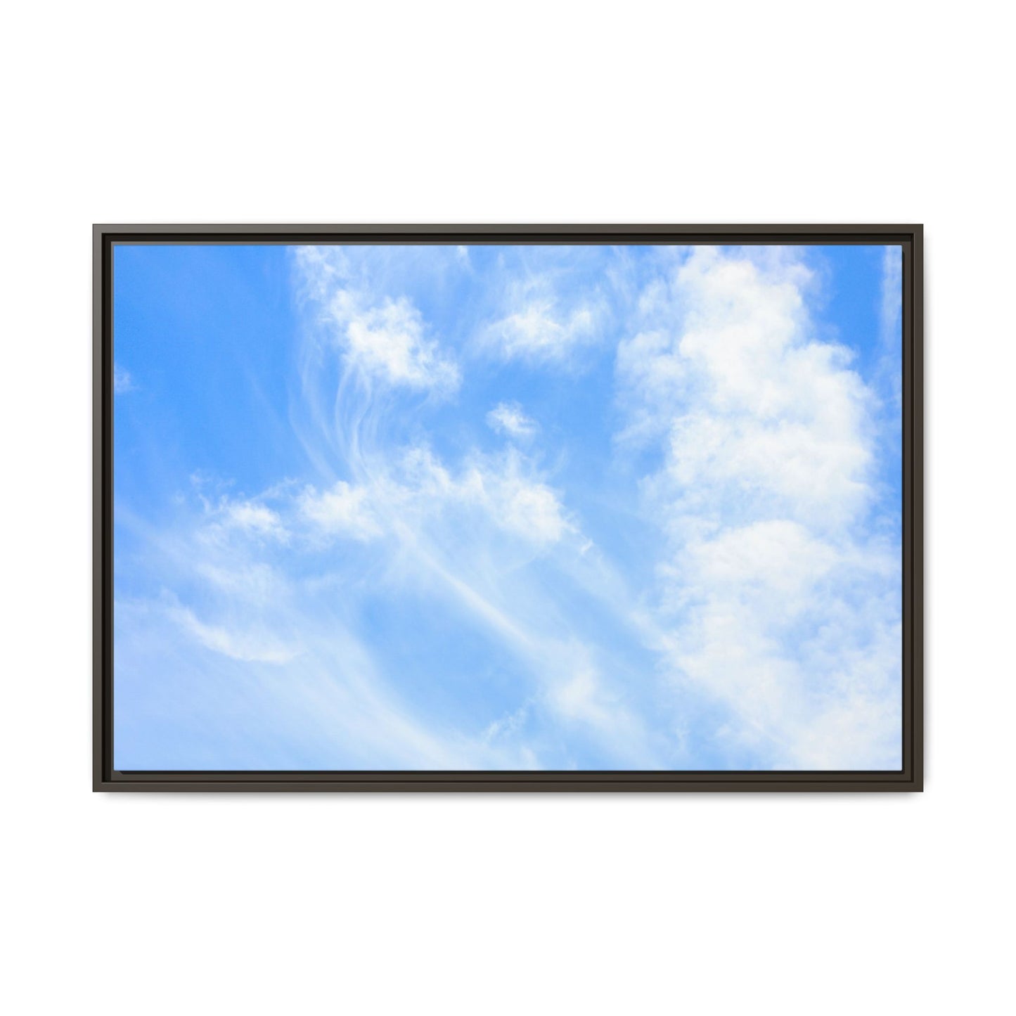 Azure Dreaming - Unique Stretched Canvas Wall Art