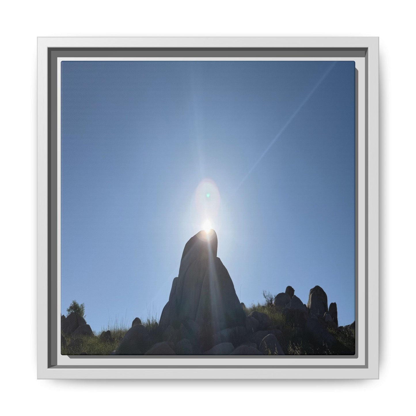Sunburst - Unique Stretched Canvas Wall Art