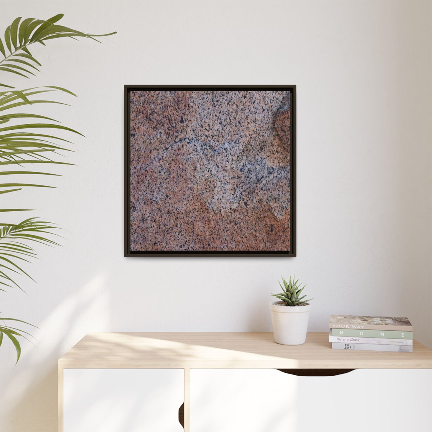 Earthen Mosaic - Unique Stretched Canvas Wall Art