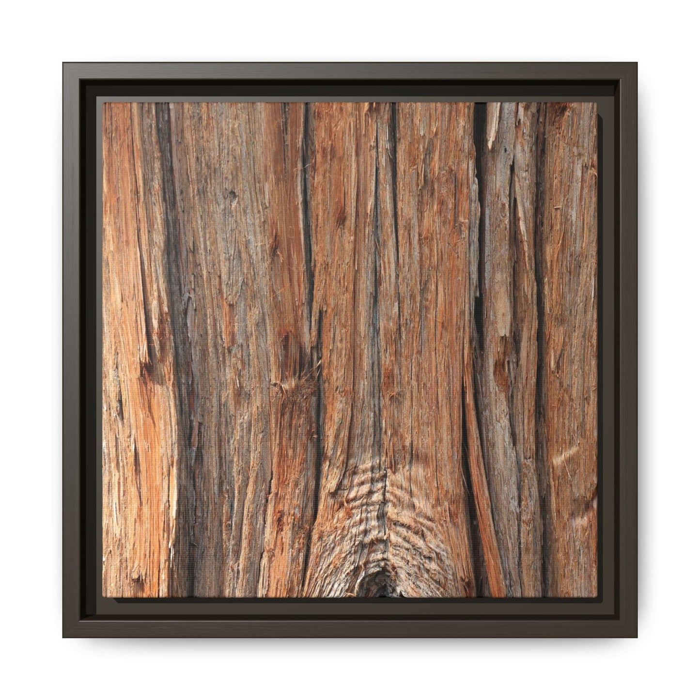 Echoes of Timber - Unique Stretched Canvas Wall Art