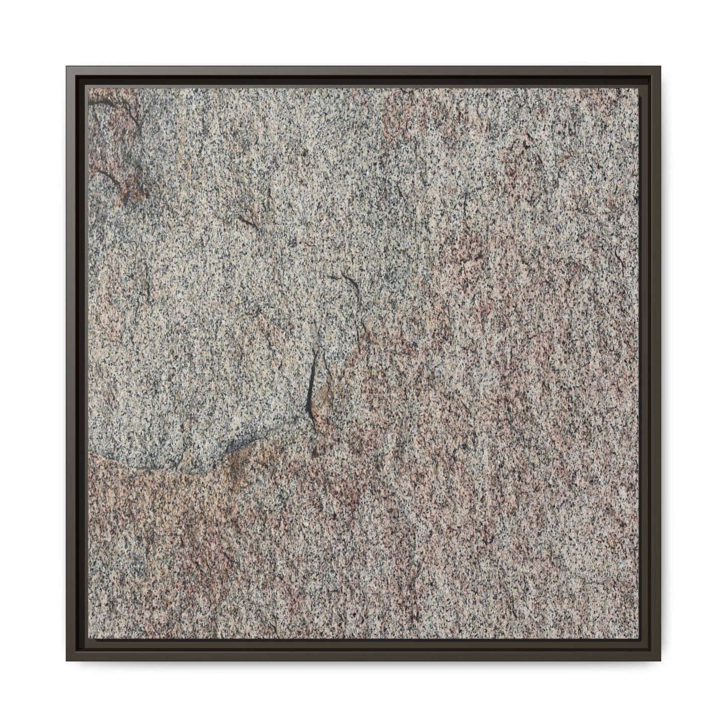 Fissured Stone - Unique Stretched Canvas Wall Art