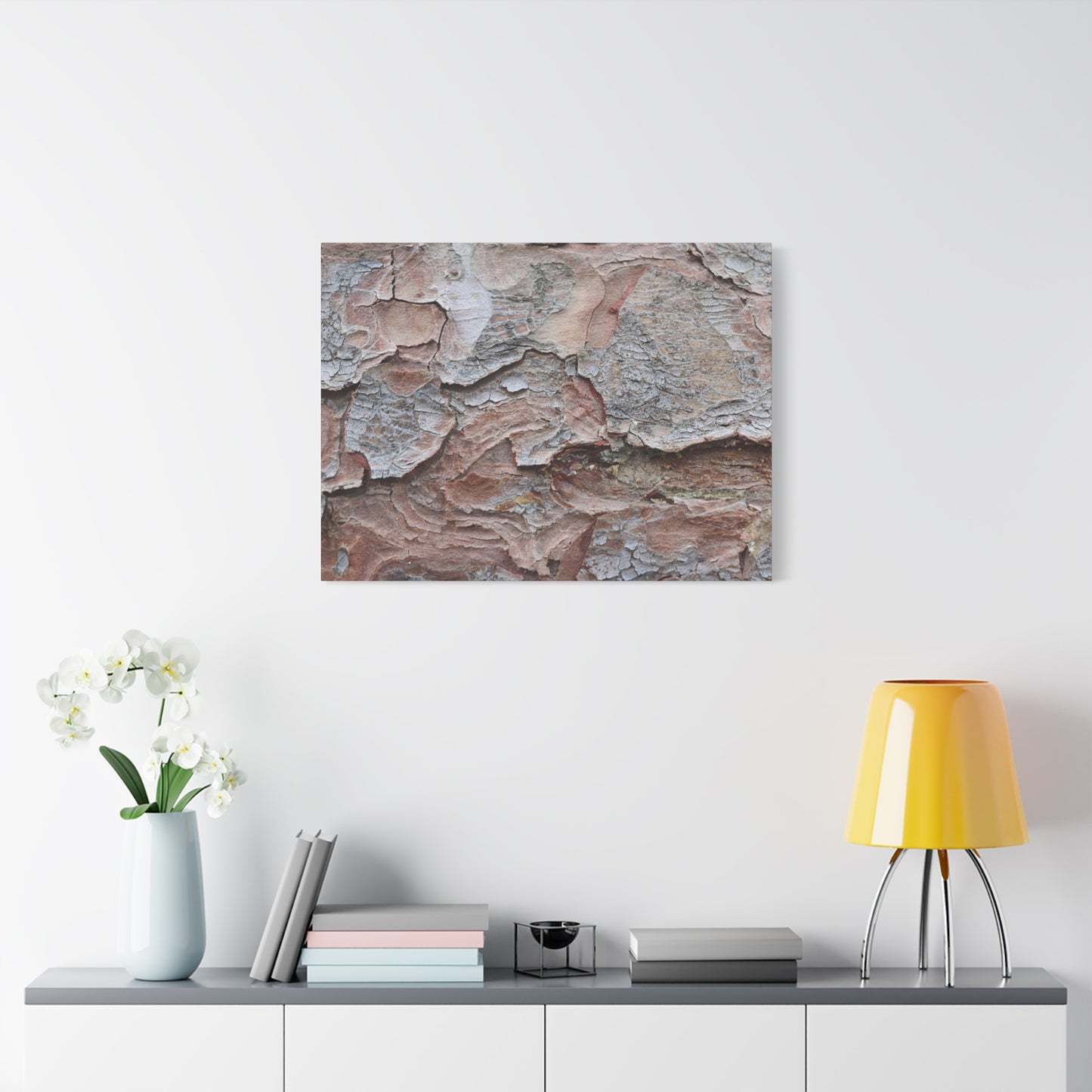 Textural Landscape - Unique Frameless Canvas Wall Art