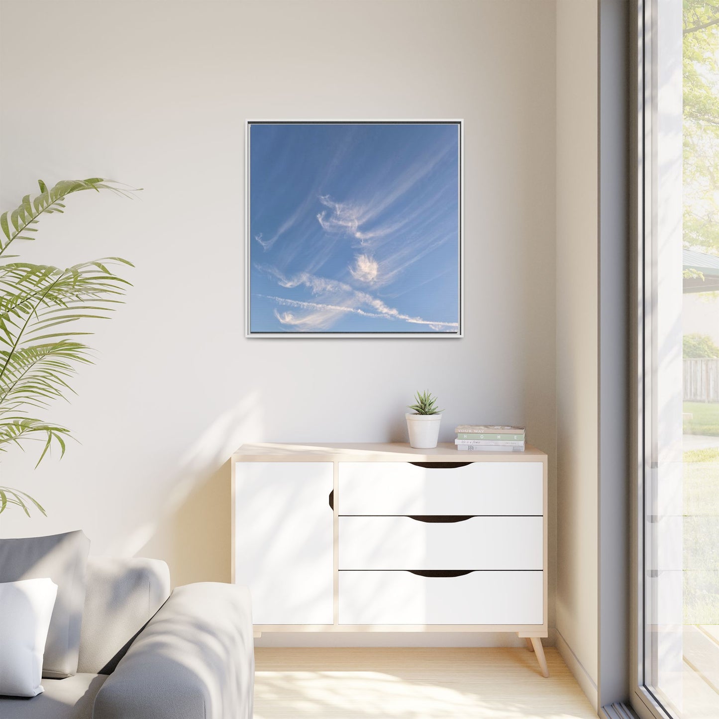 Wispy Dreams - Unique Stretched Canvas Wall Art