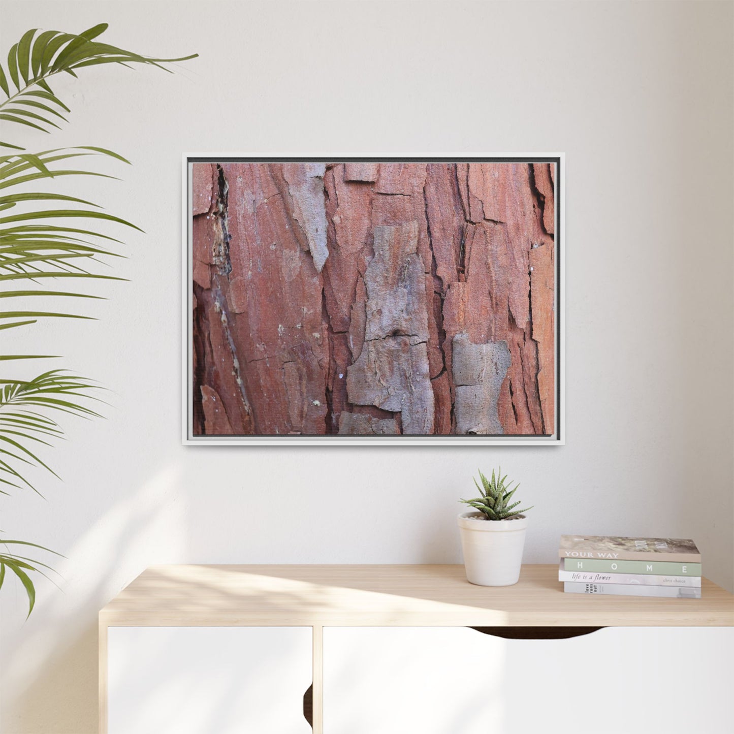 Peeling Bark - Unique Stretched Canvas Wall Art
