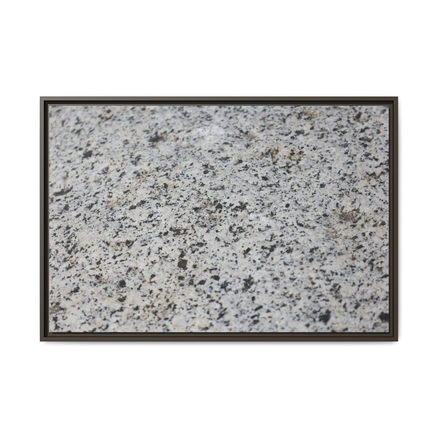 Monochrome Mosaic - Unique Stretched Canvas Wall Art