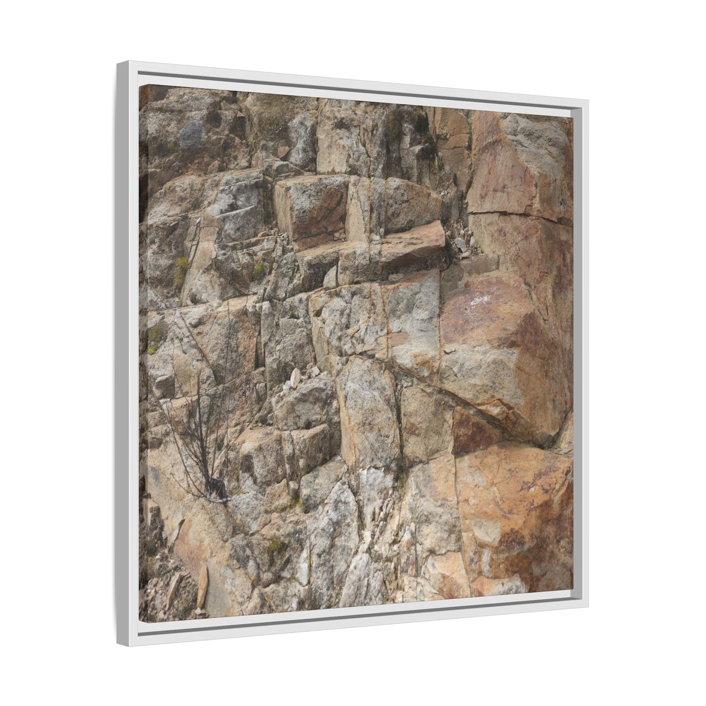 Sandstone Symphony - Unique Stretched Canvas Wall Art