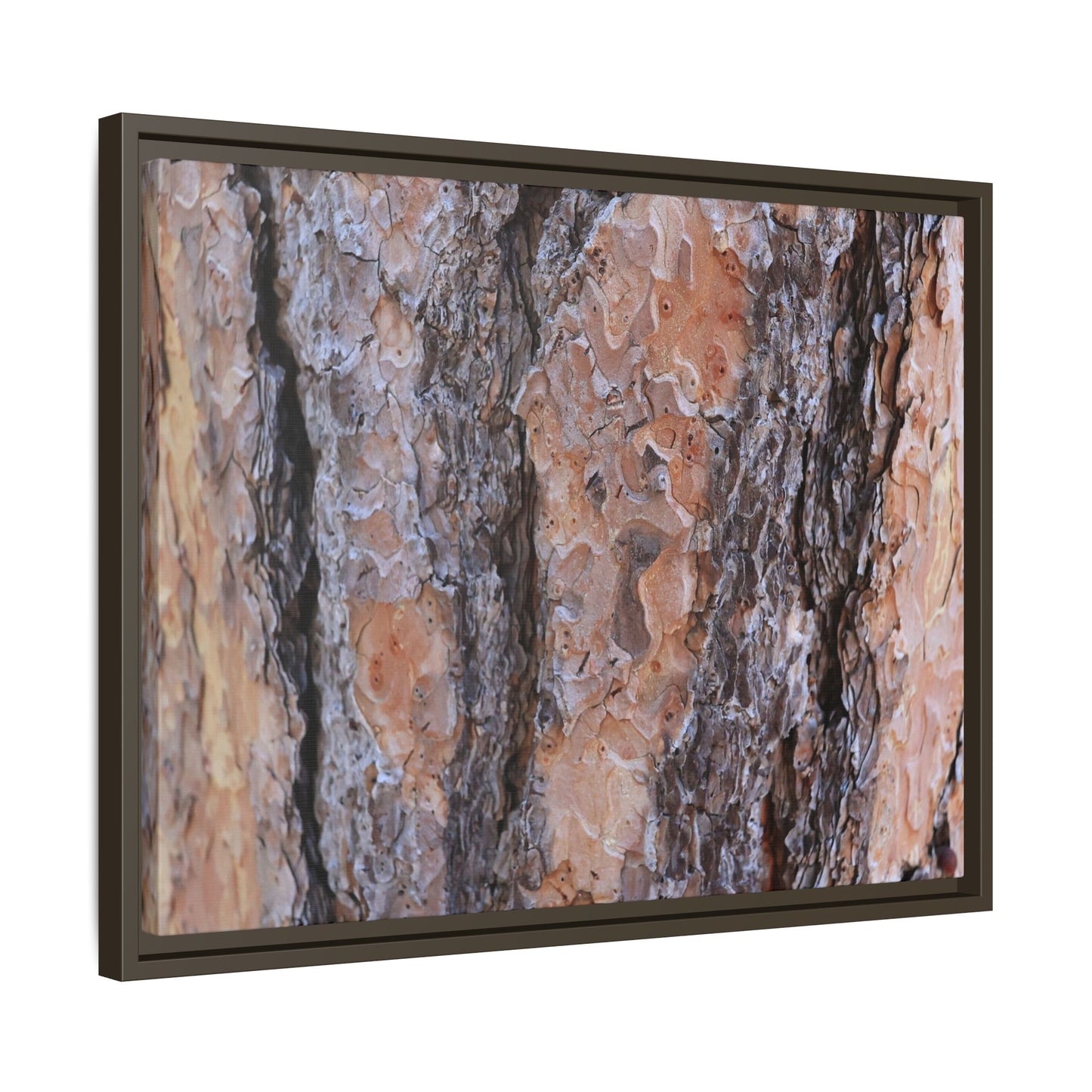 Earthy Embrace - Unique Stretched Canvas Wall Art