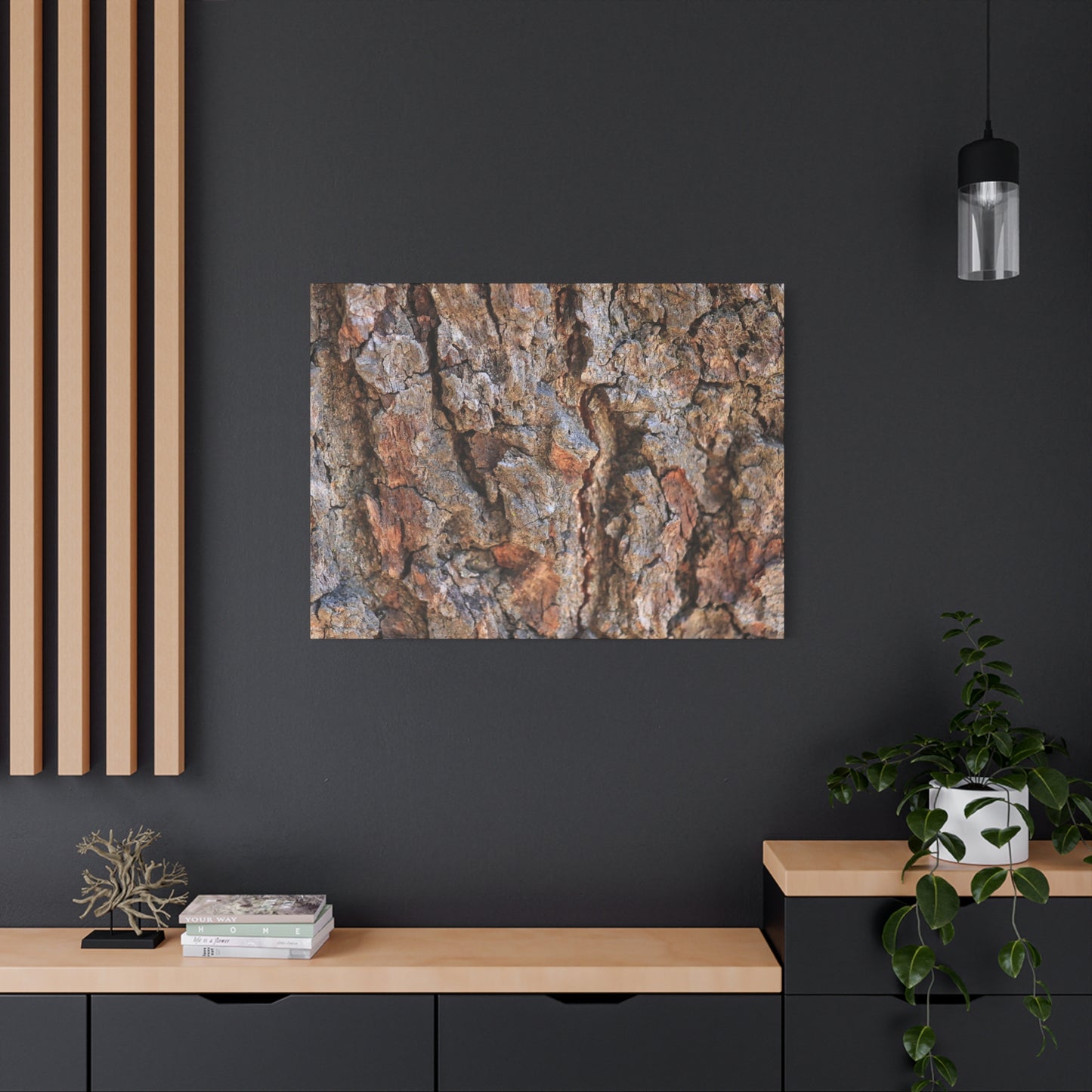 Roots of Time - Unique Frameless Canvas Wall Art