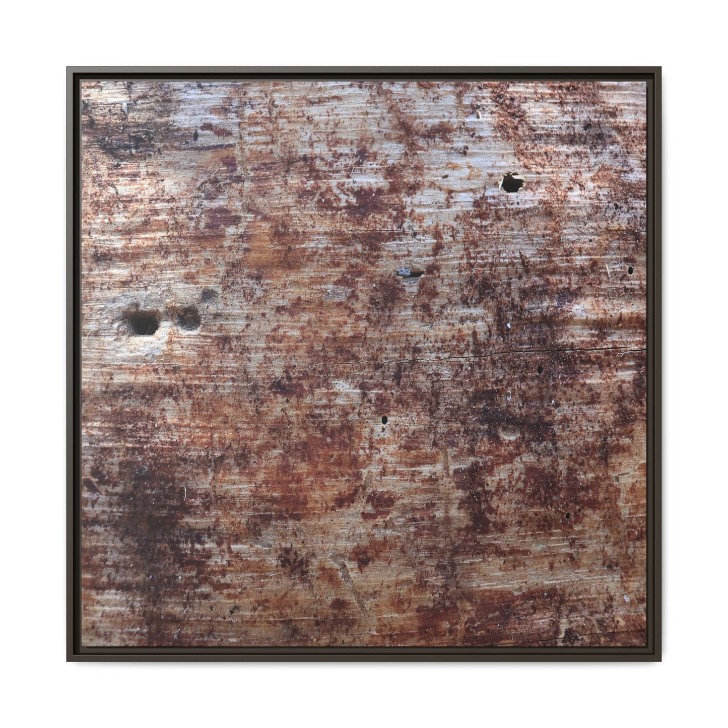 Rustic Textures - Unique Stretched Canvas Wall Art