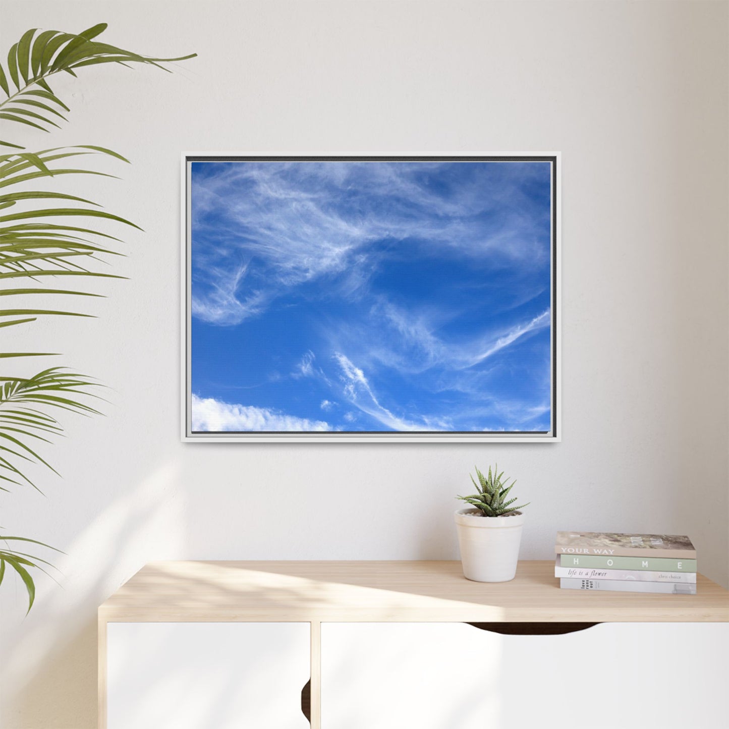 Cloudscape Reverie - Unique Stretched Canvas Wall Art