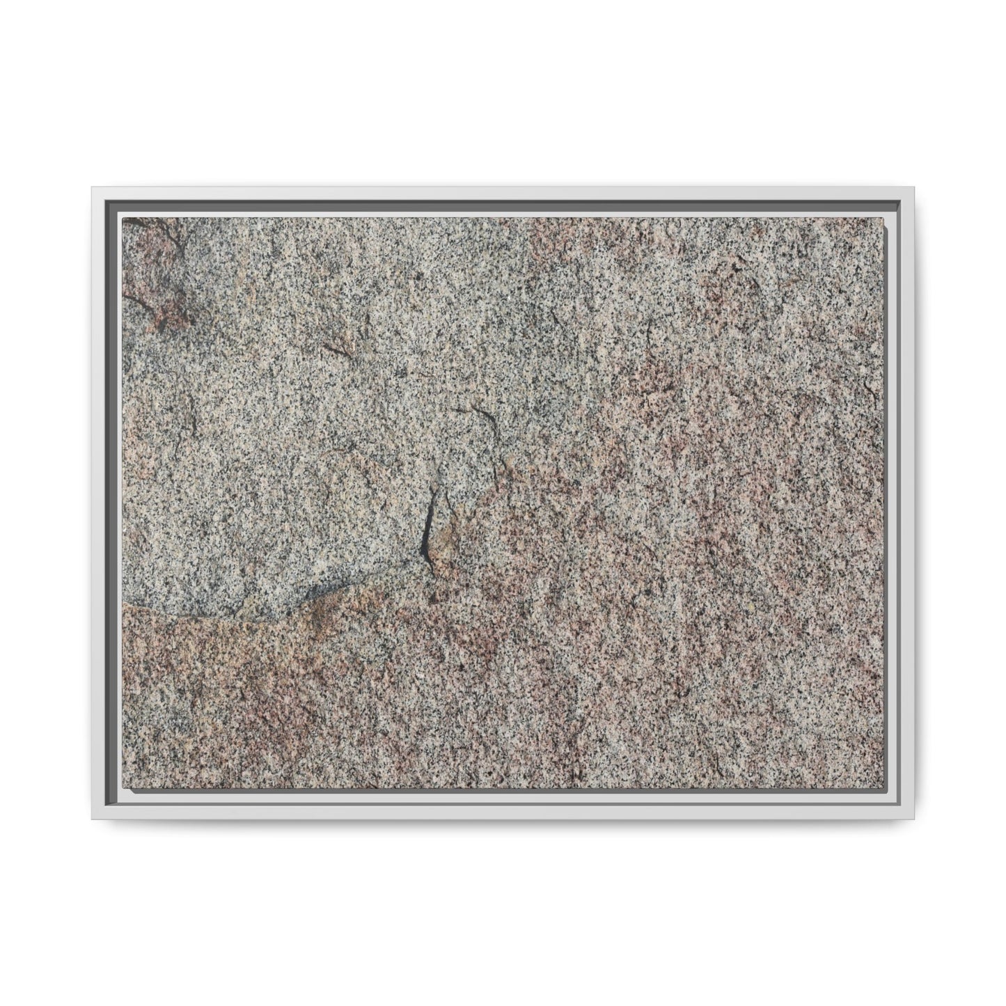Fissured Stone - Unique Stretched Canvas Wall Art