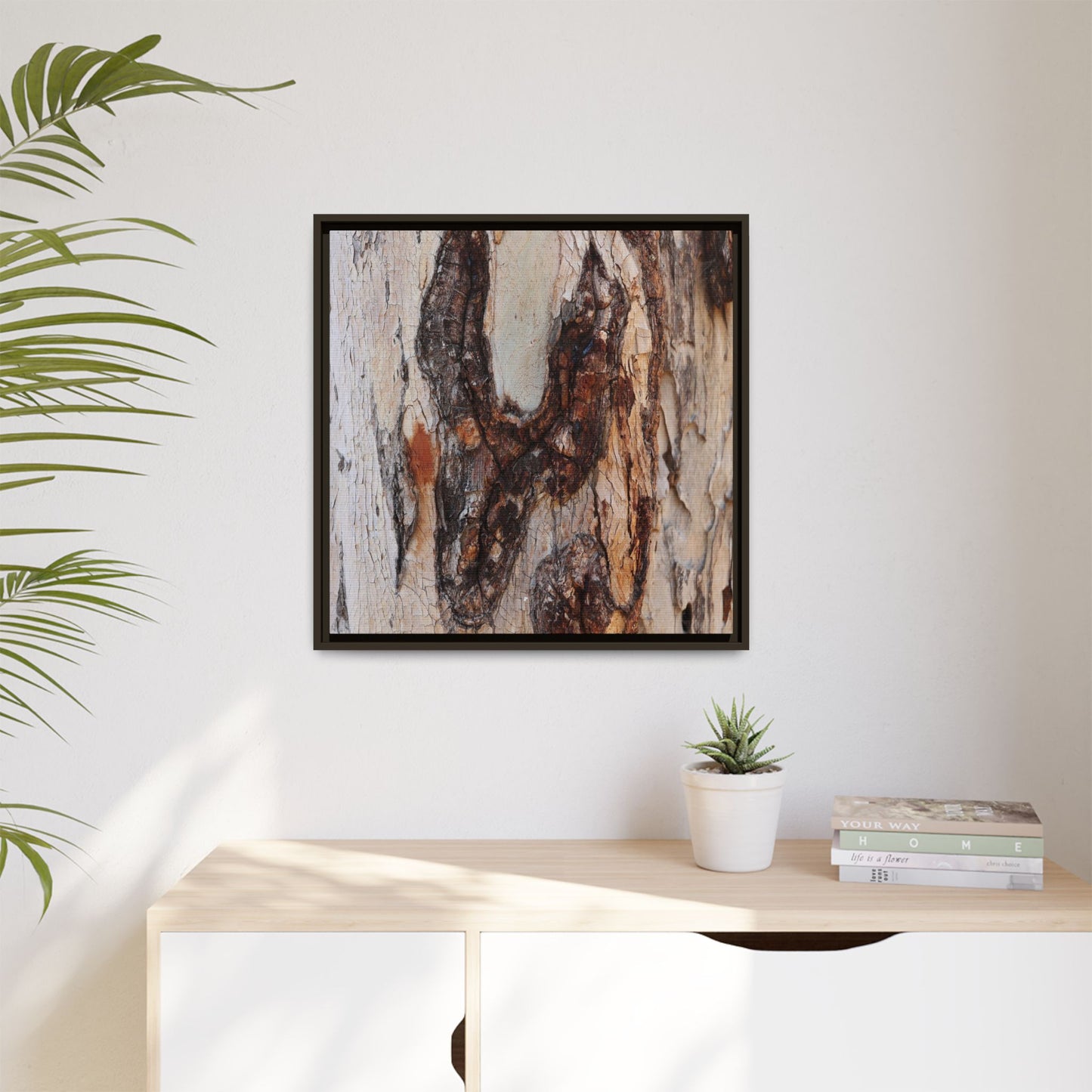 Texture of Time - Unique Stretched Canvas Wall Art