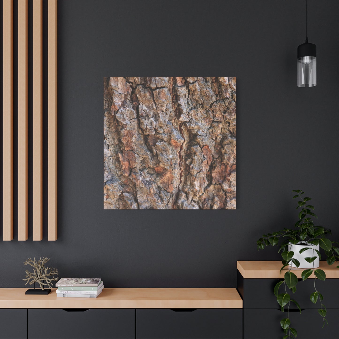 Roots of Time - Unique Frameless Canvas Wall Art