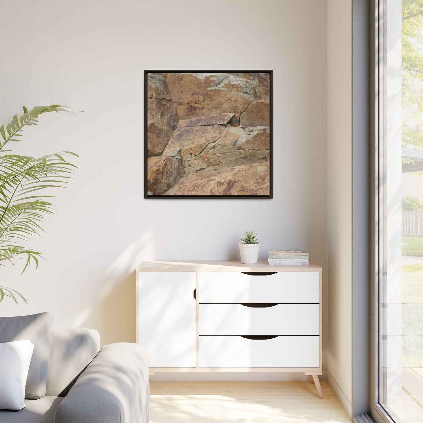 Ancient Foundations - Unique Stretched Canvas Wall Art