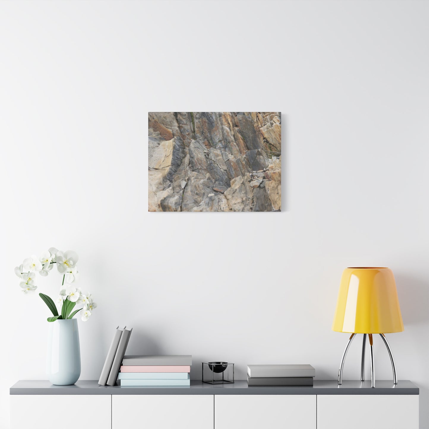 Fractured Memory - Unique Frameless Canvas Wall Art