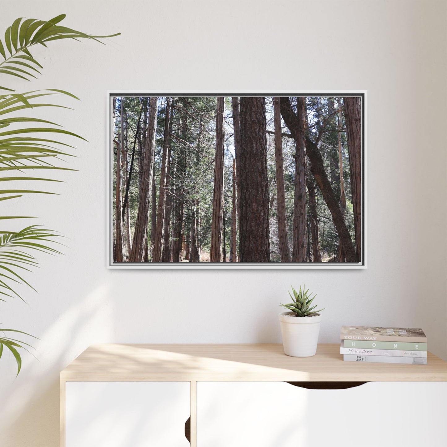 Forest Cathedral - Unique Stretched Canvas Wall Art